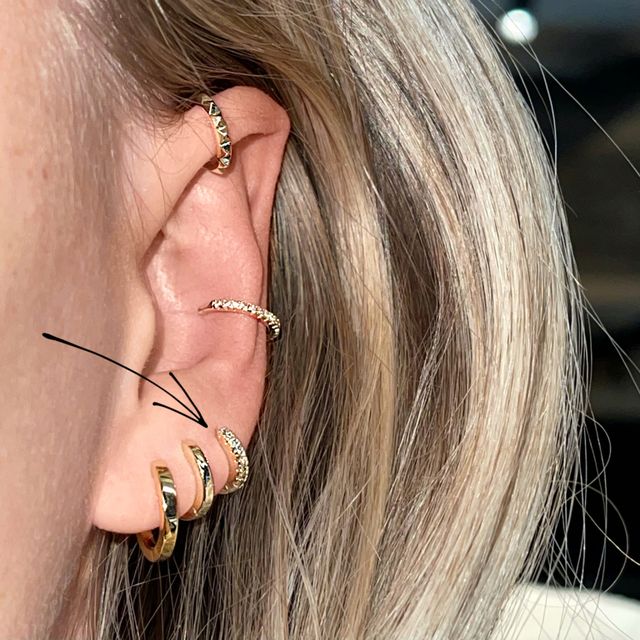 Earrings Crystal Small